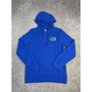 Florida Gators Sweatshirt Mens M Blue Thermal Henley NCAA Football Colony